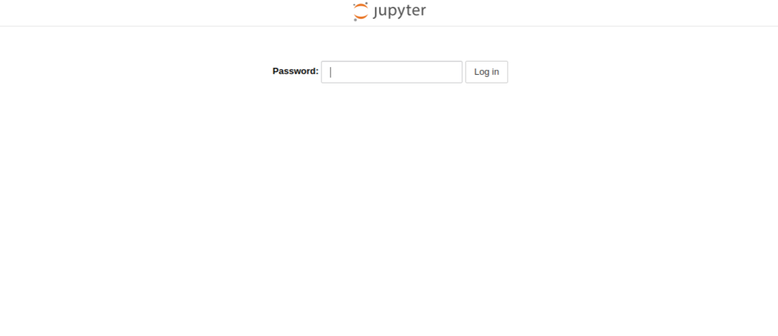 jupyter notebook server